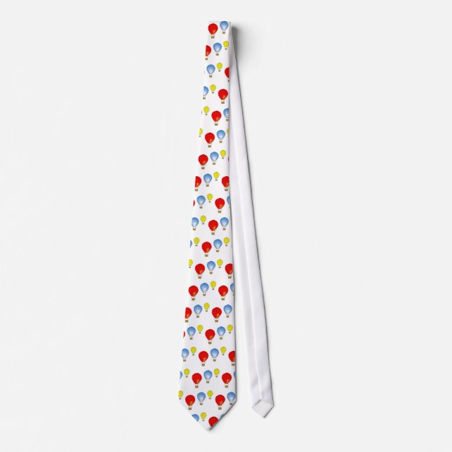 Colourful air balloons tie (Front)