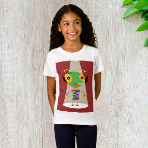 Colourful Alien Ant in Spotlight Quirky Sci-Fi  T-Shirt