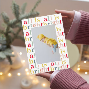 Colourful All Is Bright Pattern With Photo
