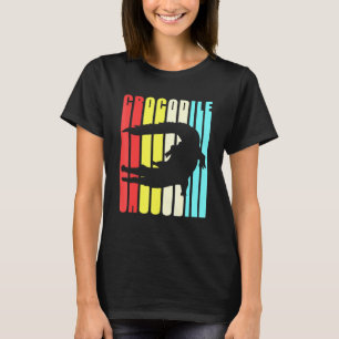 Colourful Alligator Crocodile Kids T-Shirt