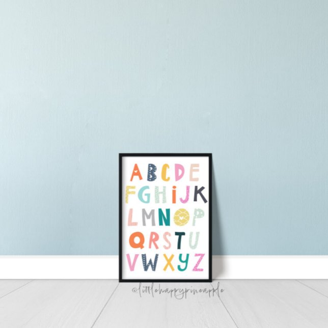 Colourful Alphabet Kids Room Decor (Creator Uploaded)