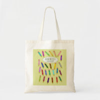 Colourful Alphabetical Pencils design