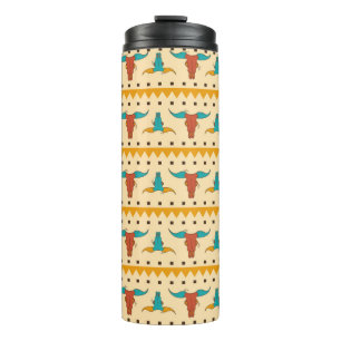 Colourful American Southwest themed pattern Thermal Tumbler