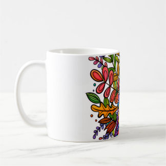 Colourful and amazing funny turkey styled coffee mug