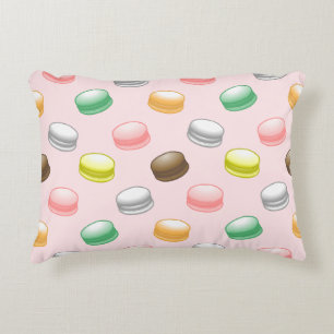 Colourful and Beautiful Macarons Decorative Cushion