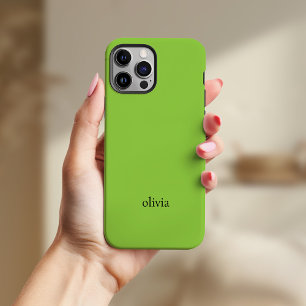 Colourful and Bold   Green and Black iPhone 13 Pro Max Case