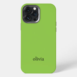 Colourful and Bold Green and Black iPhone 13 Pro Max Case
