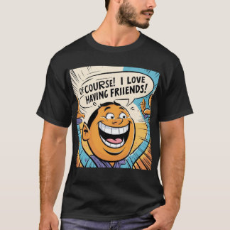 Colourful and fun cartoon T-shirts for every lifes