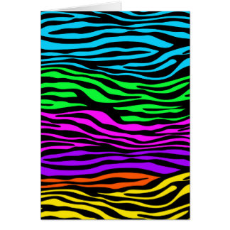 Colourful and Fun Zebra Print