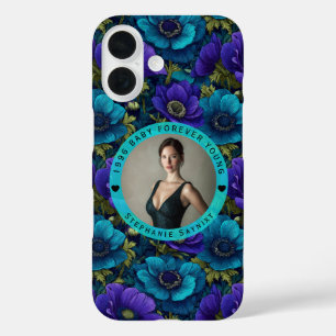 Colourful Anemones Surprise Birthday Gift For Wome iPhone 16 Case