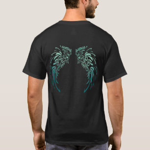 Colourful Angel Feathers T-Shirt