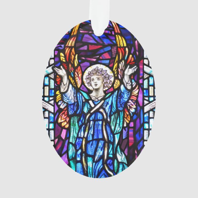 Colourful Angel Ornament (Back)