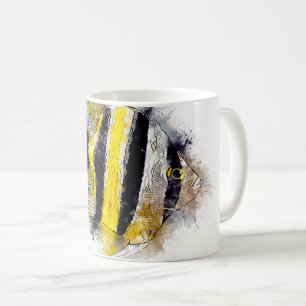 Colourful AngelFish Perfect for Aquarium owners Coffee Mug