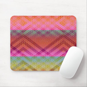 Colourful Angles Mouse Pad