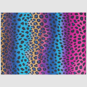 Colourful Animal Print Art Tissue Paper