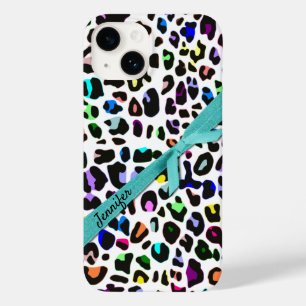 Colourful Animal Print Custom Case-Mate iPhone 14 Case