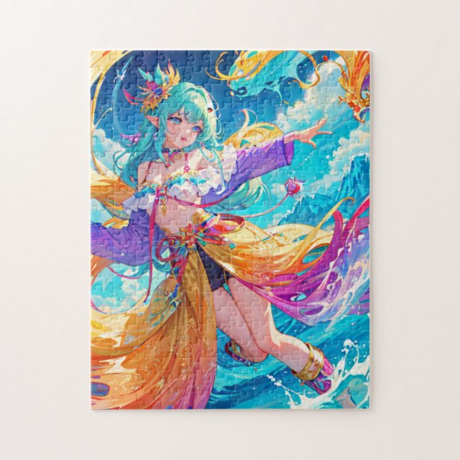 Colourful/anime/cartoon  jigsaw puzzle (Vertical)