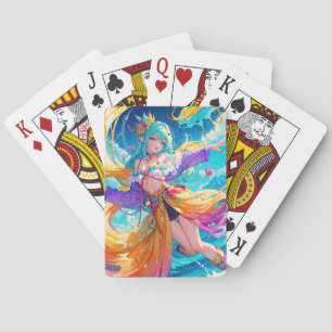 Colourful/anime/cartoon  playing cards