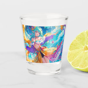 Colourful/anime/cartoon  shot glass