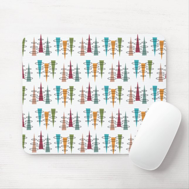 Colourful Antenna  Mouse Pad (With Mouse)
