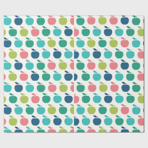 Colourful Apple Wrapping Paper