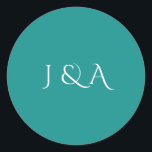 Colourful Aquarium Classic Round Sticker<br><div class="desc">A perfect addition to our Aquarium Invite! We are happy to customise this further for you,  please feel free to send us a message for assistance.</div>