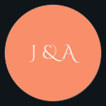 Colourful Aquarium Classic Round Sticker<br><div class="desc">A perfect addition to our Aquarium Invite! We are happy to customise this further for you,  please feel free to send us a message for assistance.</div>