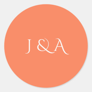 Colourful Aquarium Classic Round Sticker