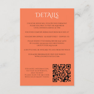 Colourful Aquarium Enclosure Card