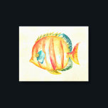 Colourful Aquarium Fish Canvas Print<br><div class="desc">Colourful Aquarium Fish  Artist: Chariklia Zarris</div>