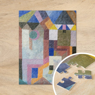 Colourful Architecture   Paul Klee Jigsaw Puzzle