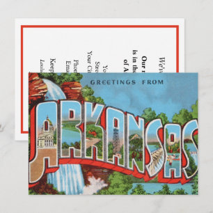 Colourful Arkansas Moving Announcement