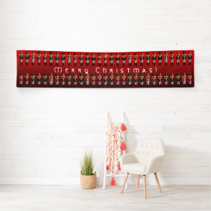Colourful Army Of Nutty Nutcracker Toy Soldiers Ba Banner
