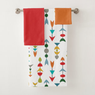 Colourful Arrows  Bath Towel Set