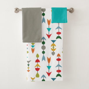 Colourful Arrows Bath Towel Set