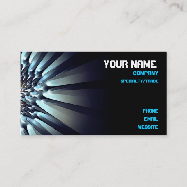 Colourful Art Business Card (Front)
