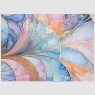 Colourful Art Deco Tissue Paper