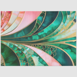 Colourful Art Deco Tissue Paper