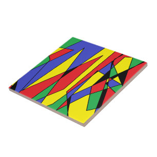 Colourful Art - Drawing Collection - Tile