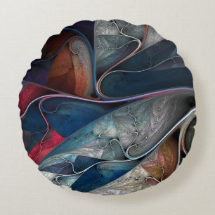 Colourful Art Throw Pillow