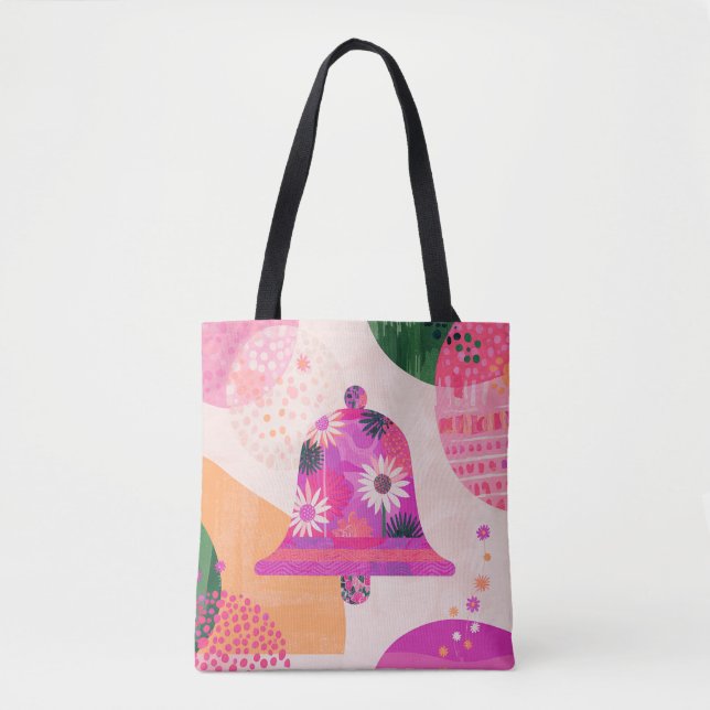 Colourful Art Tote Bag (Front)