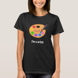 Colourful Artist Paint  T-Shirt