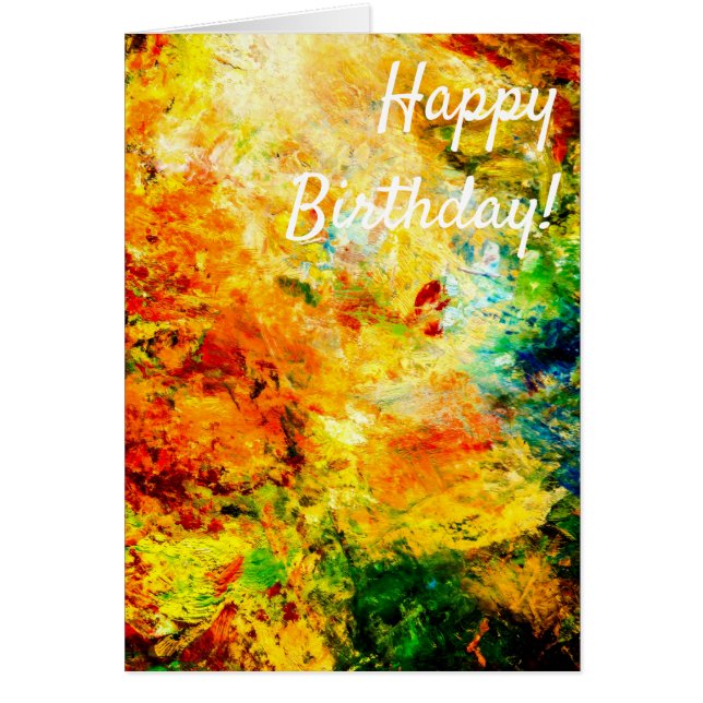 Colourful Artist Palette (Front)