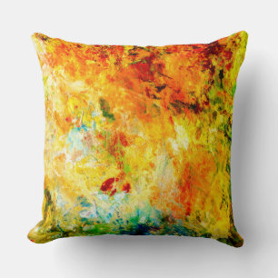 Colourful Artist Palette Cushion
