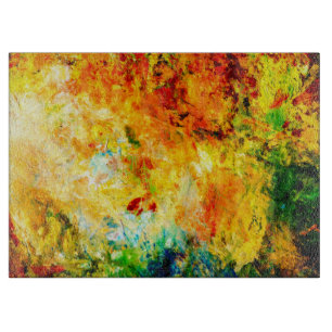 Colourful Artist Palette Cutting Board