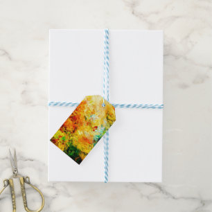 Colourful Artist Palette Gift Tags