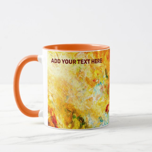 Colourful Artist Palette Mug (Left)