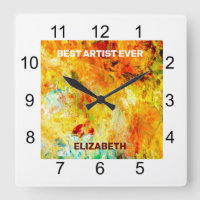 Colourful Artist Palette