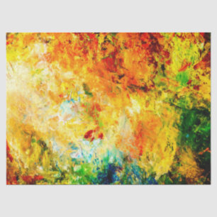 Colourful Artist Palette Tissue Paper