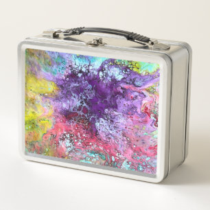 Colourful Artistic Lunchbox or Storage